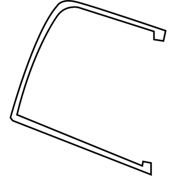 5179973AA Mopar Channel-Sliding BACKLITE Illustration 1 of 1