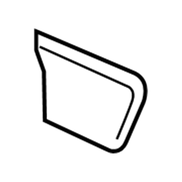 1NC24DX9AC Mopar Release Handle Bezel Cover Illustration 1 of 1