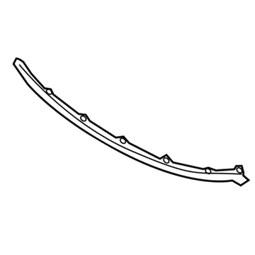 55372708AB Mopar WEATHERSTRIP-A-Pillar Illustration 1 of 1