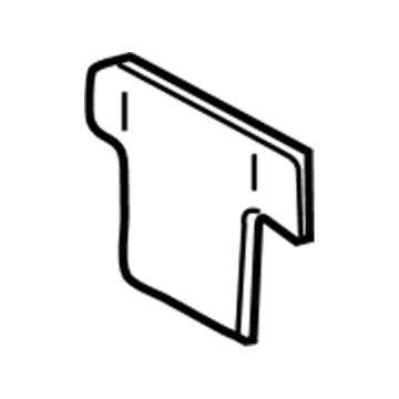 55025280 Mopar Shield-TAILGATE Latch Illustration 1 of 1