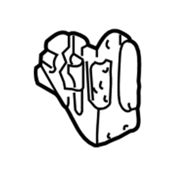 2001 Jeep Wrangler Tailgate Lock - 55074947AC