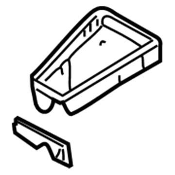 56052359AB Mopar REINFMNT-TAILGATE Hinge Illustration 1 of 1