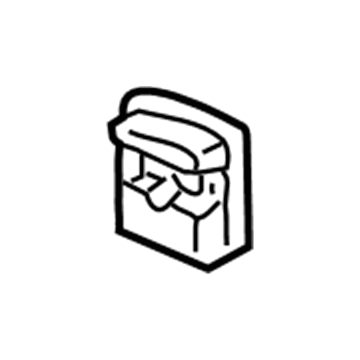 Jeep Wrangler Tailgate Handle - 55176547AB