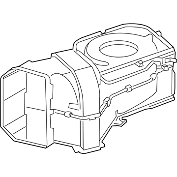 5098305AA Mopar Blower Motor Housing Illustration 1 of 1