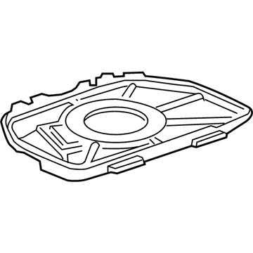 5096847AA Mopar Cover-A/C And Heater Illustration 1 of 1