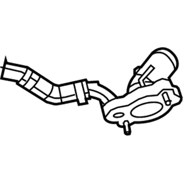 2009 Dodge Nitro Thermostat Housing - 4892307AA