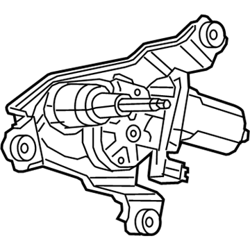 Jeep Wiper Motor - 68102192AB