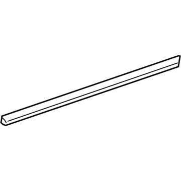 5174846AA Mopar Front Door Molding Illustration 1 of 1
