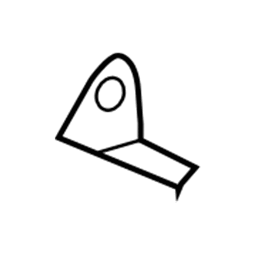 52855201AB Mopar Bracket-Tow Hook Illustration 1 of 1