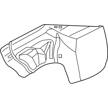 2010 Jeep Grand Cherokee Air Duct - 5037815AA