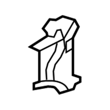 68398769AA Mopar REINFMNT-Body Side Aperture Illustration 1 of 1