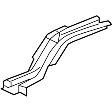 55397054AC Mopar Frame Front Rail Illustration 1 of 1