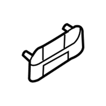 MR602655 Mopar Molding-Front Power Seat Switch Illustration 1 of 1