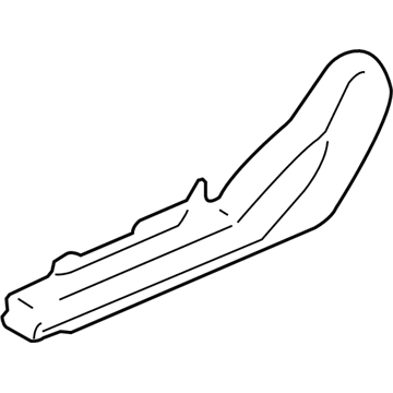 MR793594 Mopar Front Seat Hinge Cover Illustration 1 of 1