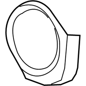 1AW73BDAAA Mopar Speaker Grille Illustration 1 of 1