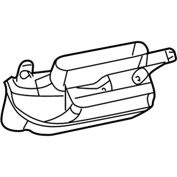 4595738AA Mopar Duct-Air Distribution Illustration 1 of 1