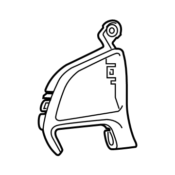 5SQ19JXPAA Mopar Bezel-Steering Wheel Illustration 1 of 1