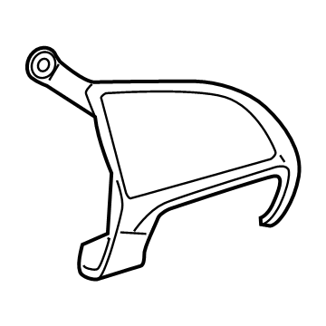 5SQ18JXPAA Mopar Steering Wheel Bezel Illustration 1 of 1