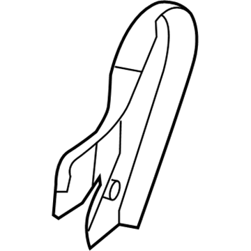 1UN82DX9AA Mopar Seat Adjuster Shield Illustration 1 of 1