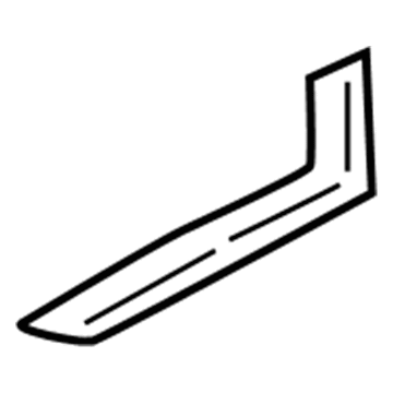 Mopar 5083062AA Seal-COWL PLENUM Cover 5083062AA Mopar Seal-COWL PLENUM Cover Illustration 1 of 1