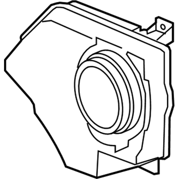 5091021AG Mopar Speaker Housing Illustration 1 of 1