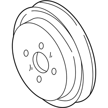 Dodge Water Pump Pulley - MD371390