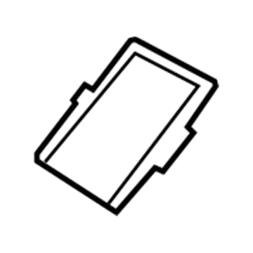 68019540AA Mopar Mat-Storage Tray Illustration 1 of 1