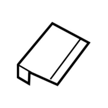 Mopar 68019546AA Door-Front Console 68019546AA Mopar Door-Front Console Illustration 1 of 1