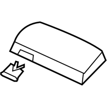 2008 Dodge Durango Armrest - 1GF141DBAA