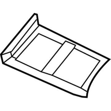 Mopar 1GL701D1AA Bezel-Center Console 1GL701D1AA Mopar Bezel-Center Console Illustration 1 of 1