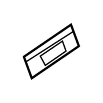 1GA001D1AA Mopar Power Outlet Bezel Illustration 1 of 1