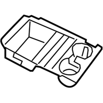 Mopar 68019539AA Storage Bin 68019539AA Mopar Storage Bin Illustration 1 of 1