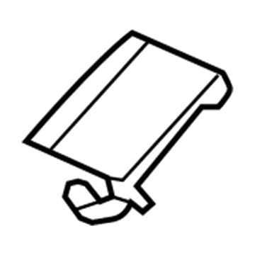 Mopar 68019545AA Front Console 68019545AA Mopar Front Console Illustration 1 of 1