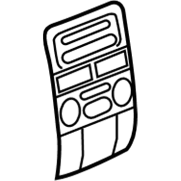 68000202AA Mopar Air Bag Warning Label Illustration 1 of 1