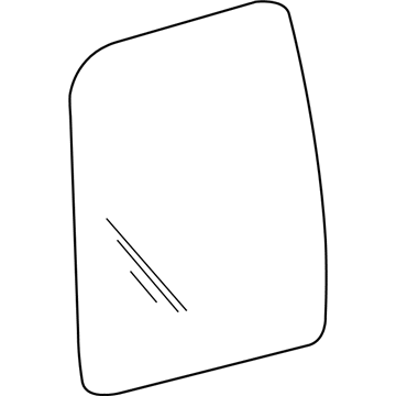 55235922AE Mopar Quarter Glass Illustration 1 of 1