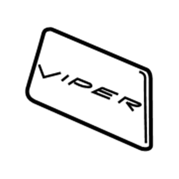 XK37DX9AA Mopar Cover-BULKHEAD Illustration 1 of 1