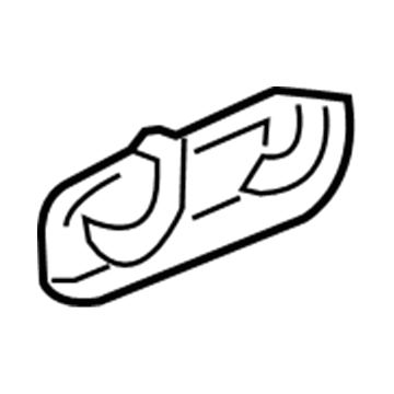 2006 Dodge Ram 1500 Tailgate Handle - 55276237AA