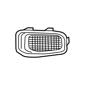 5XB27LXHAA Mopar Fog Lamp Hole Plug Illustration 1 of 1