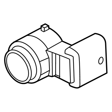 68714101AA Mopar Park Assist Sensor Illustration 1 of 1