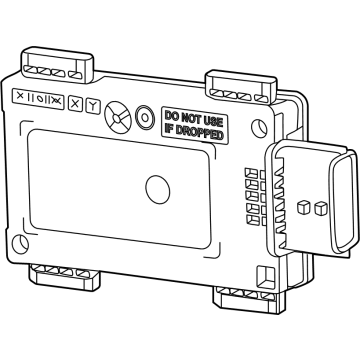 68608743AC Mopar Blind Spot Detection Module Illustration 1 of 1