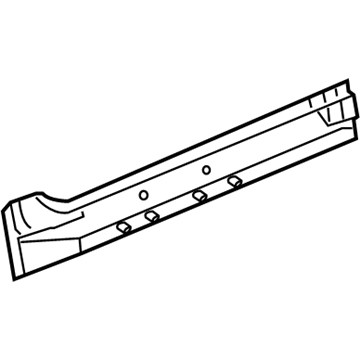 4878956AC Mopar Sill Panel Illustration 1 of 1