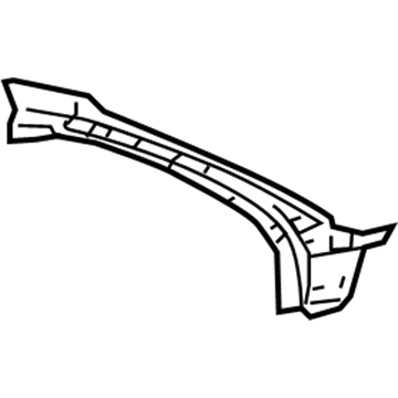 4646172AC Mopar Windshield Side Frame Illustration 1 of 1