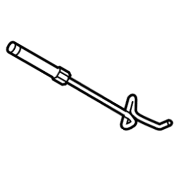 YT00XDVAD Mopar Door Latch Knob Illustration 1 of 1