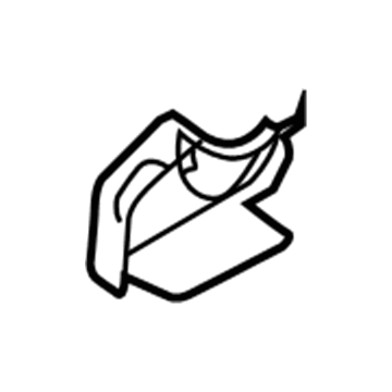 UK261D5AA Mopar Shield-Seat Illustration 1 of 1