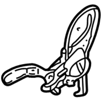 5018892AB Mopar Seat Back Recliner Illustration 1 of 1