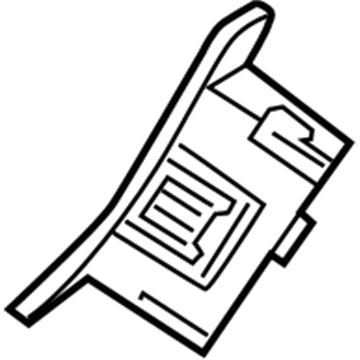 1UR60DX9AB Mopar Switch Bezel Illustration 1 of 1