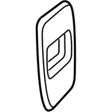 1TT69DX9AB Mopar Power Outlet Bezel Illustration 1 of 1