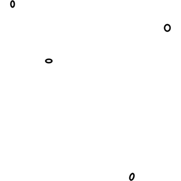 5096083AA Mopar Air Conditioning Line O Ring Illustration 1 of 1