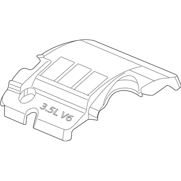 Dodge Journey Engine Cover - 4891936AE