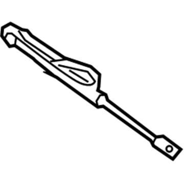 5170014AA Mopar Cylinder-Folding Top Hydraulic Rear Illustration 1 of 1